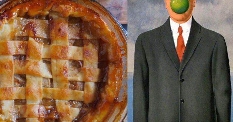 Magritte y la tarta de manzana