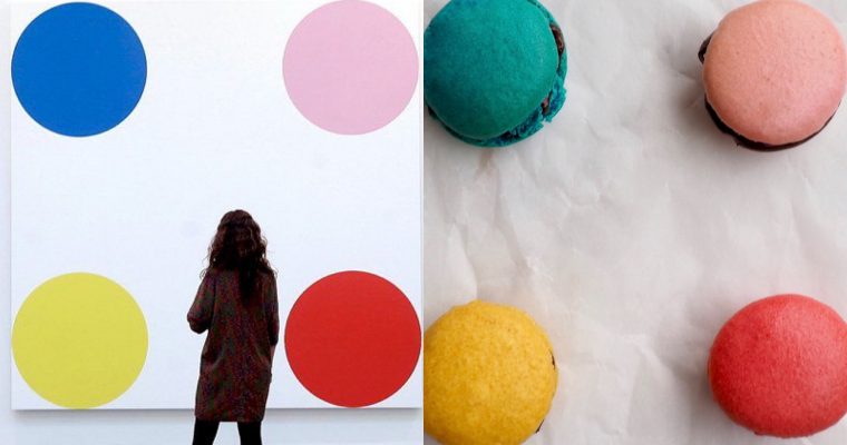 Damien Hirst, spot paintings i els macarons de colors (CAT)
